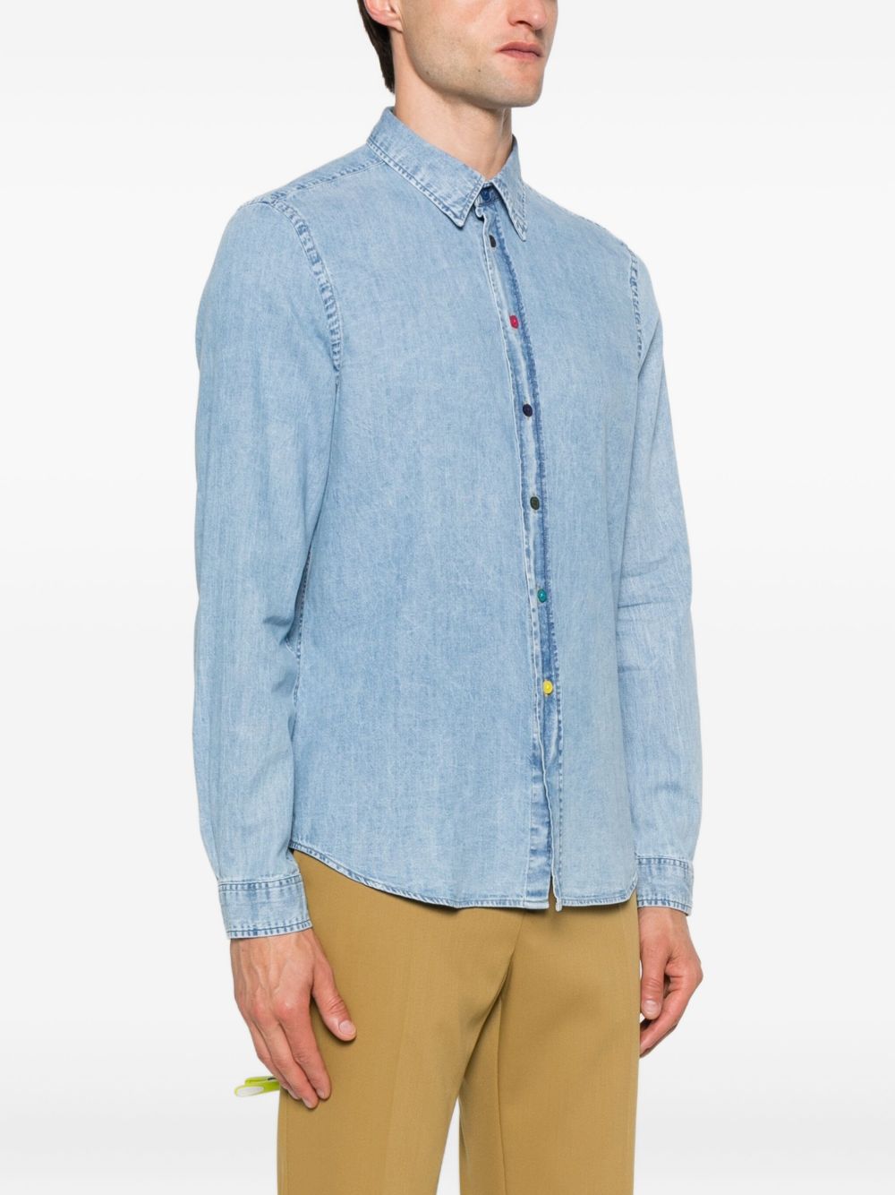 PS By Paul Smith PS By Paul Smith Shirts Clear Blue