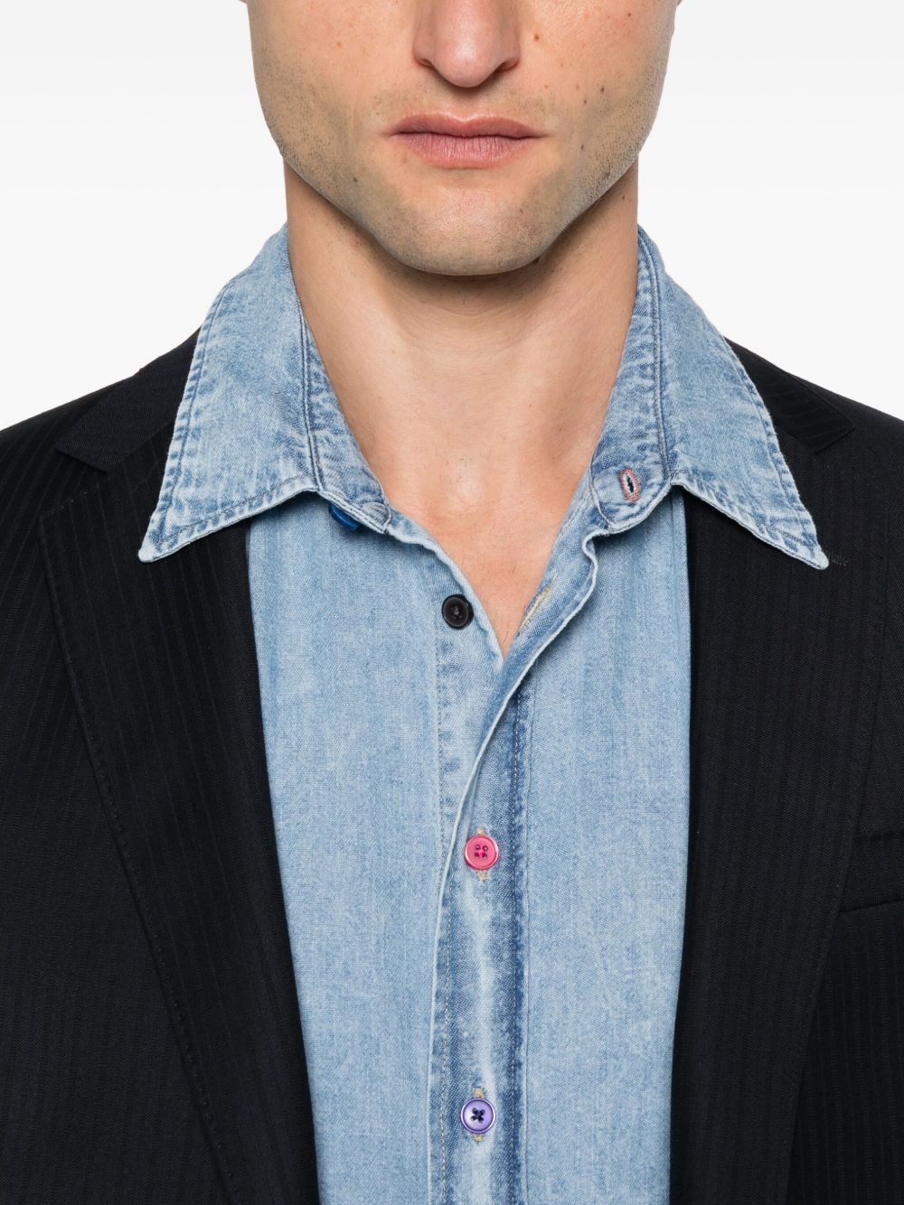 PS By Paul Smith PS By Paul Smith Shirts Clear Blue