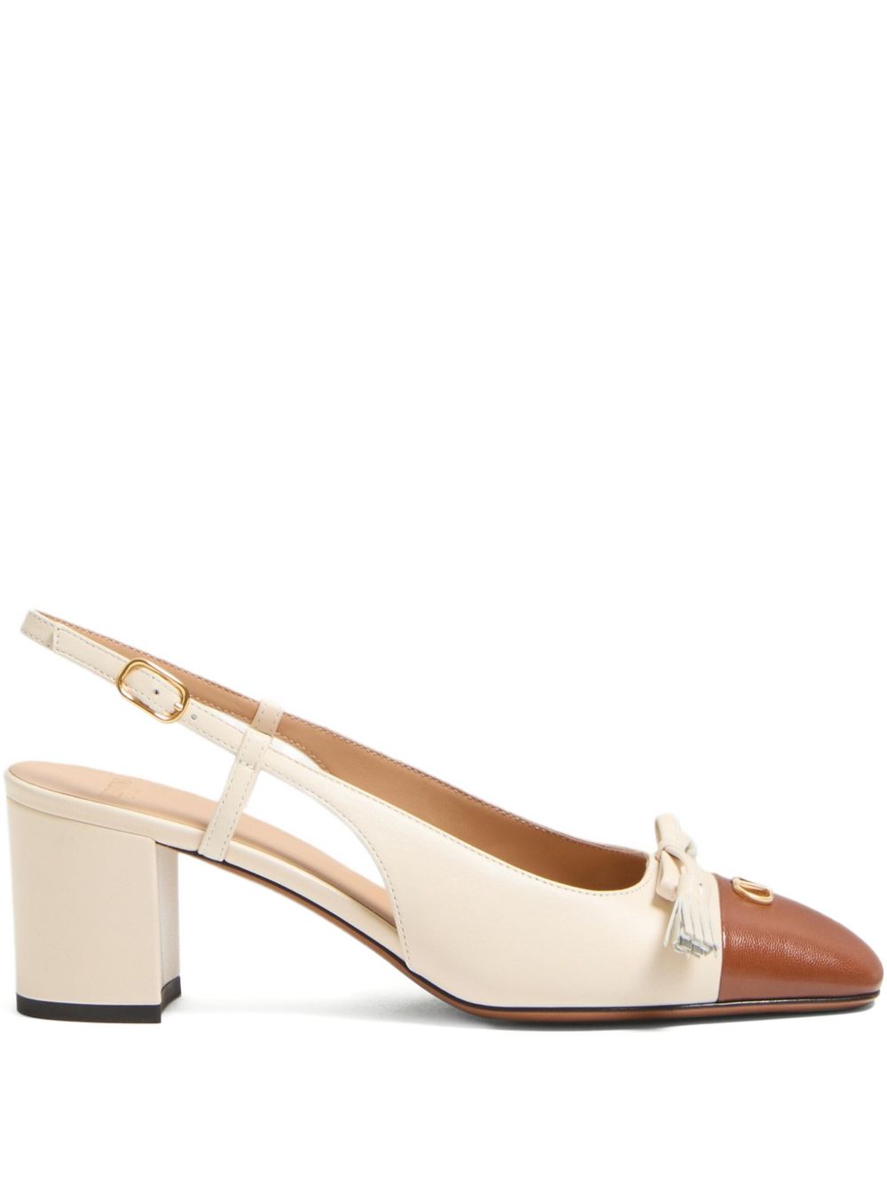 Valentino Garavani Valentino Garavani Valet Du Roi Goatskin Slingback Pump 60mm