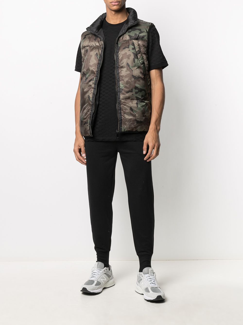 Emporio Armani Emporio Armani T-shirts and Polos Black