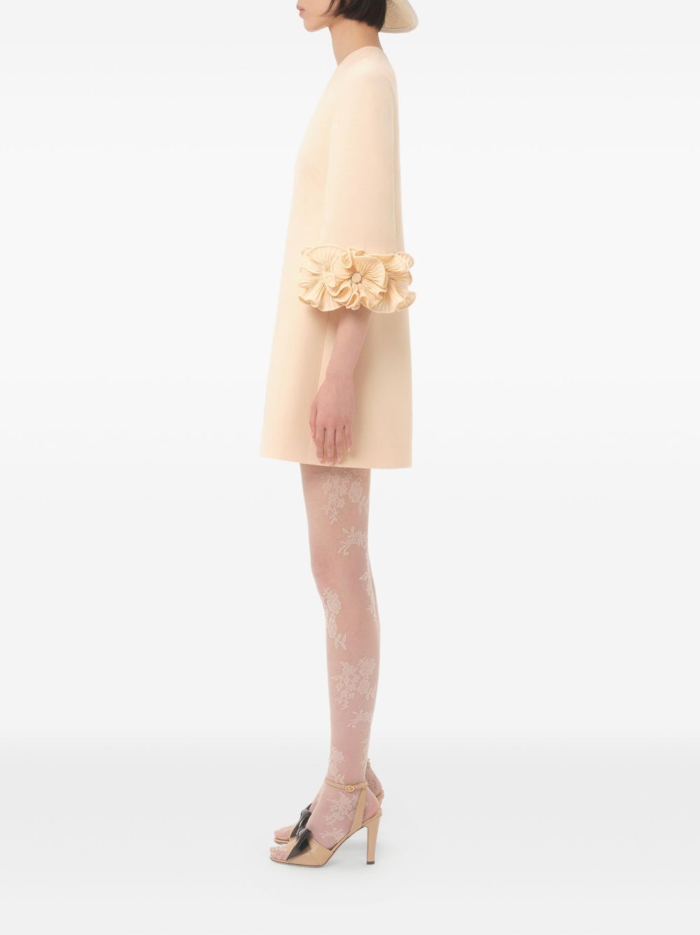 Valentino Valentino Crepe Couture mini dress