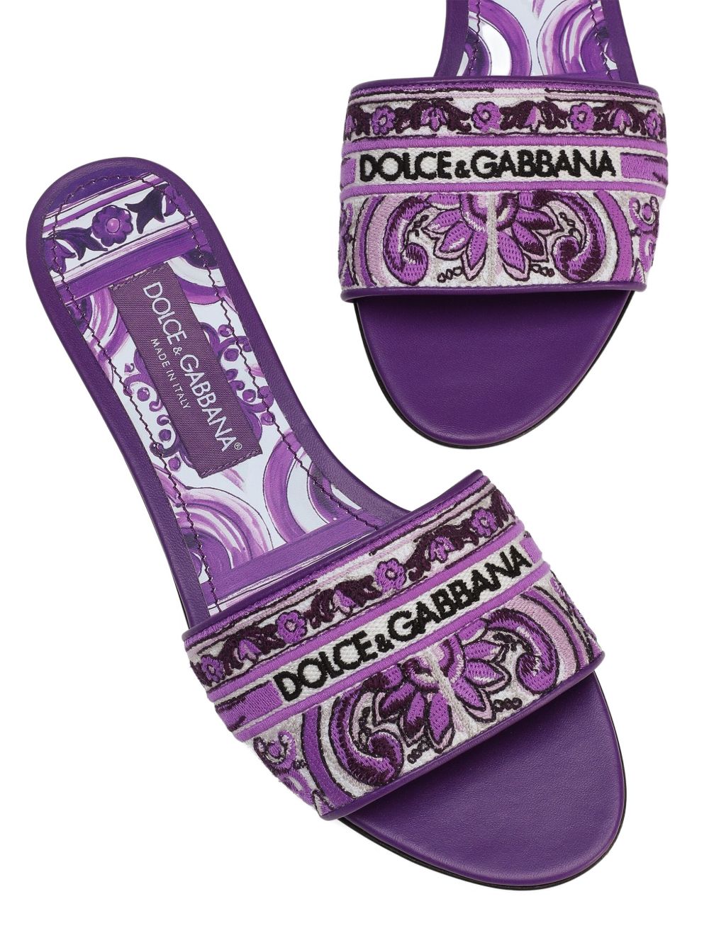Dolce & Gabbana Dolce & Gabbana Sandals Purple
