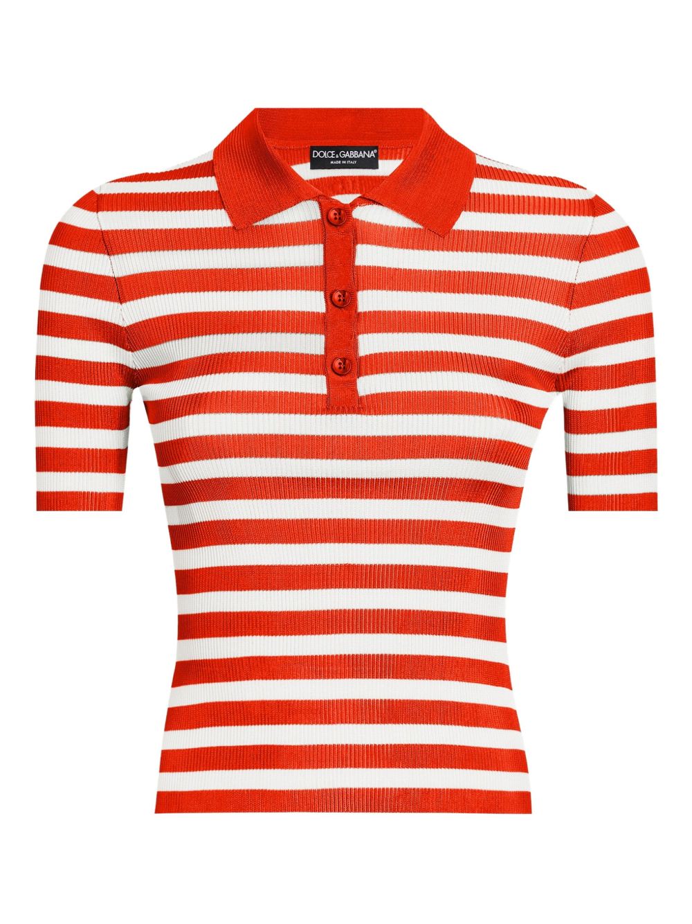 Dolce & Gabbana Dolce & Gabbana Striped Polo Top
