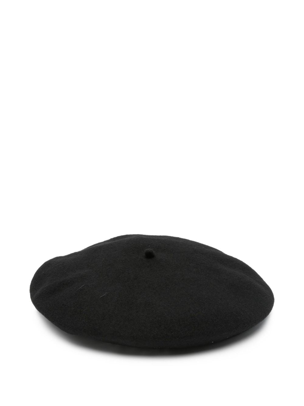Emporio Armani Emporio Armani Wool beret with micro-studded logo