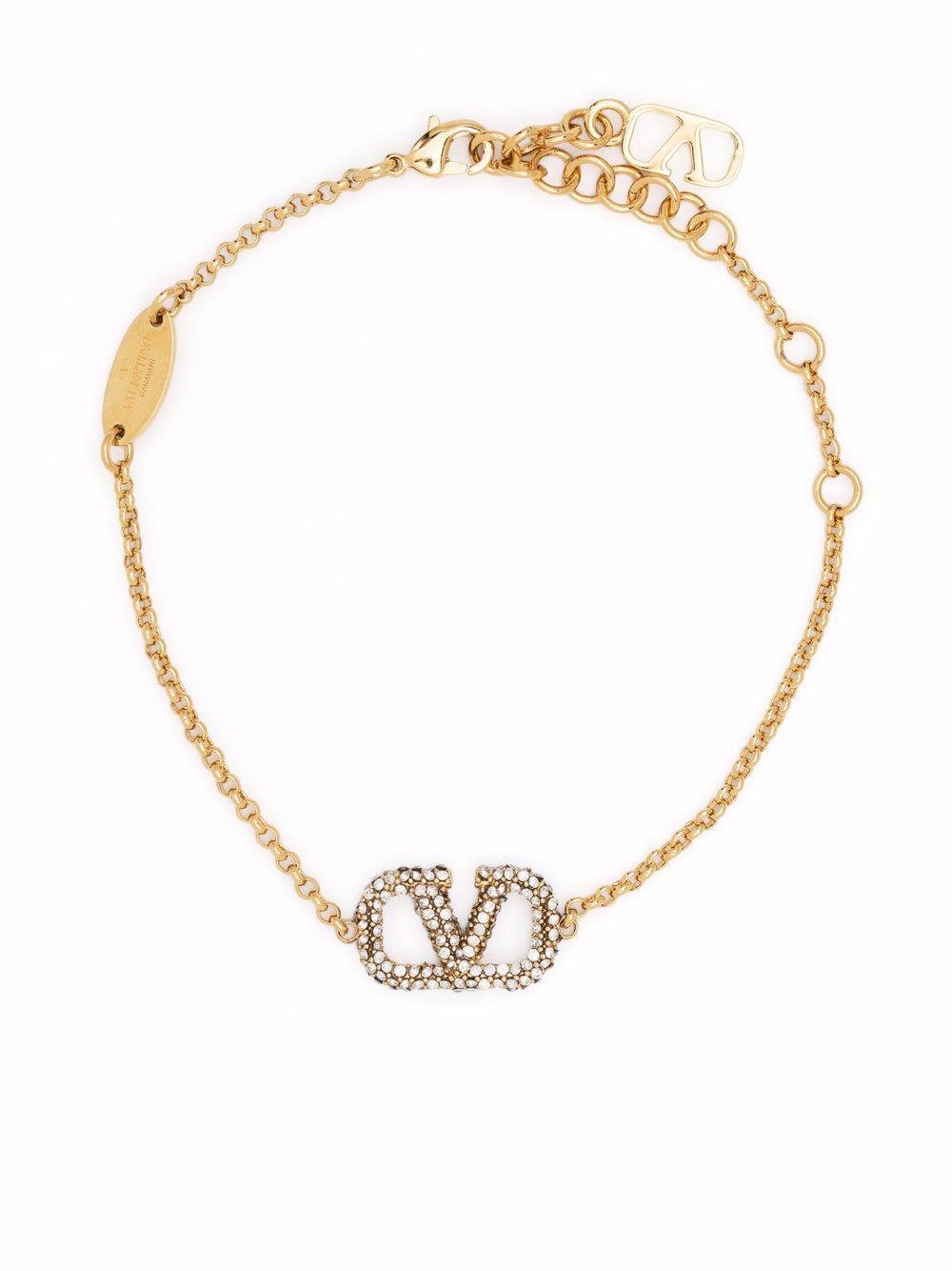 Valentino Garavani Valentino Garavani Vlogo chain bracelet
