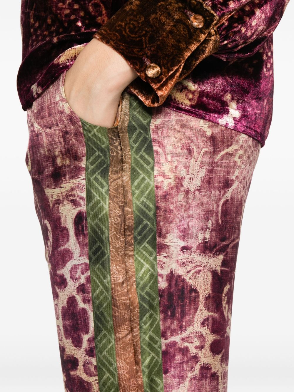 Pierre Louis Mascia Pierre Louis Mascia Trousers Purple