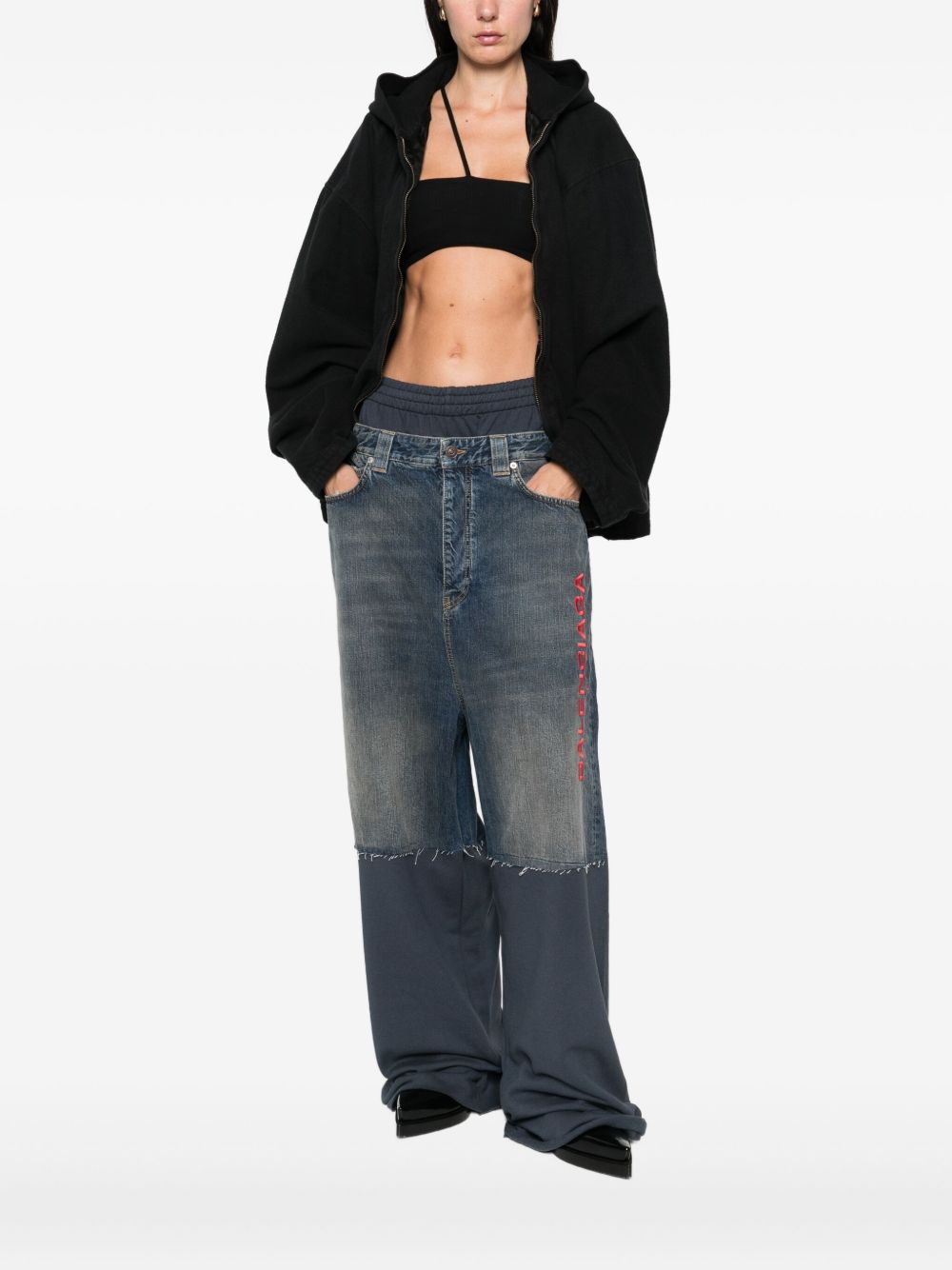 Balenciaga Balenciaga Jacket with hood and zip