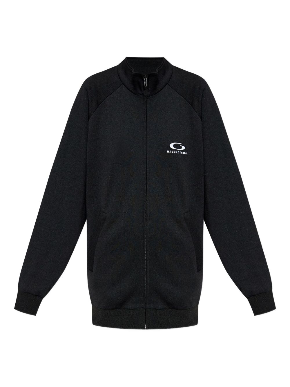 سويت شيرت بالنسياغا مزين بشعار العلامة التجارية