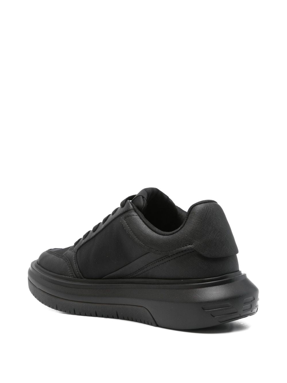 EMPORIO ARMANI EXCLUSIVE EMPORIO ARMANI EXCLUSIVE Panelled lace-up sneakers