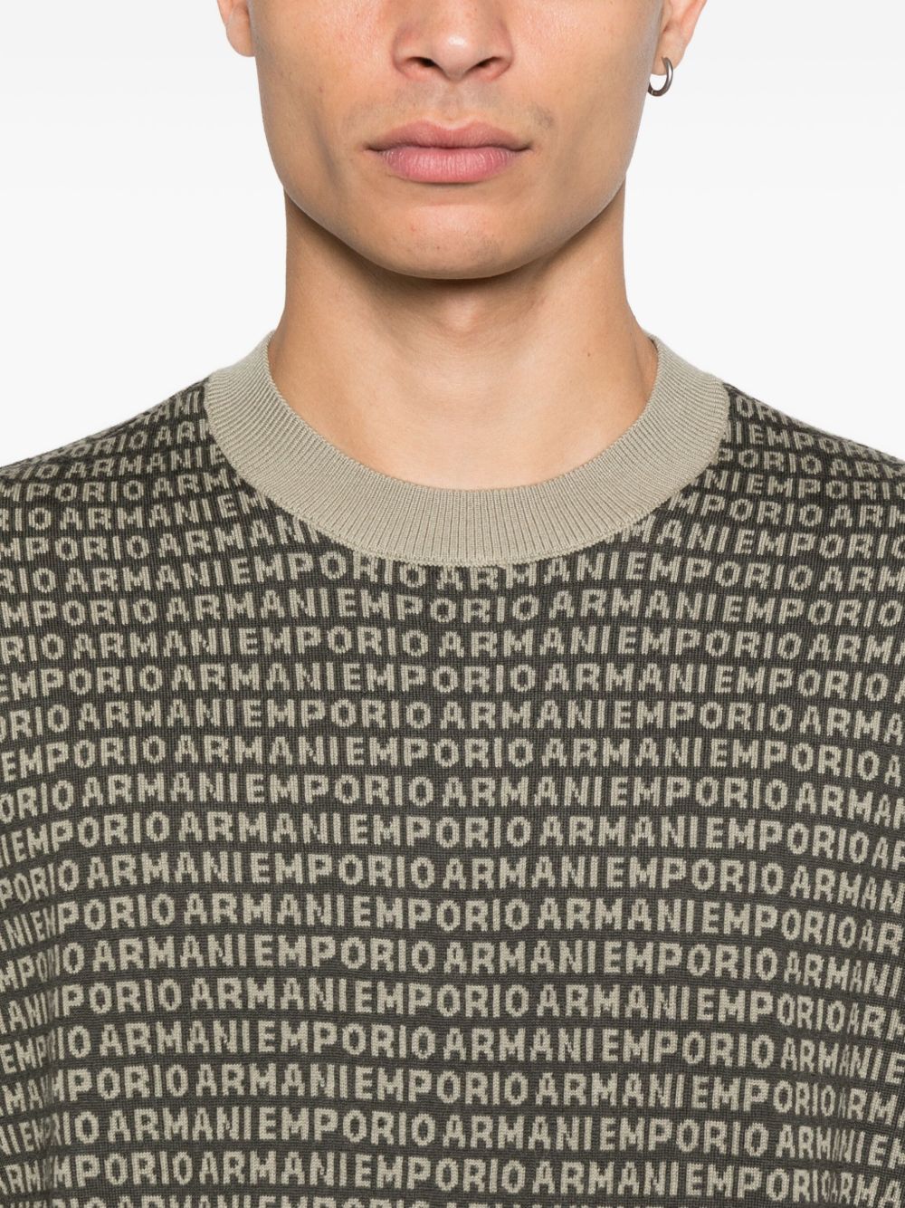 Emporio Armani Emporio Armani Printed sweater