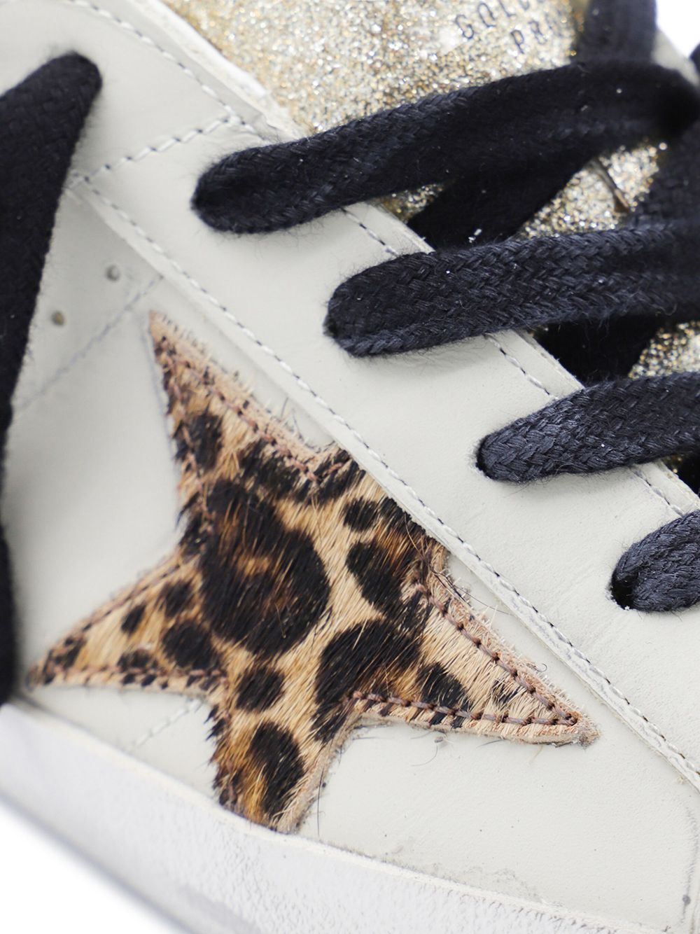 Golden Goose Golden Goose Super-Star glittered sneakers