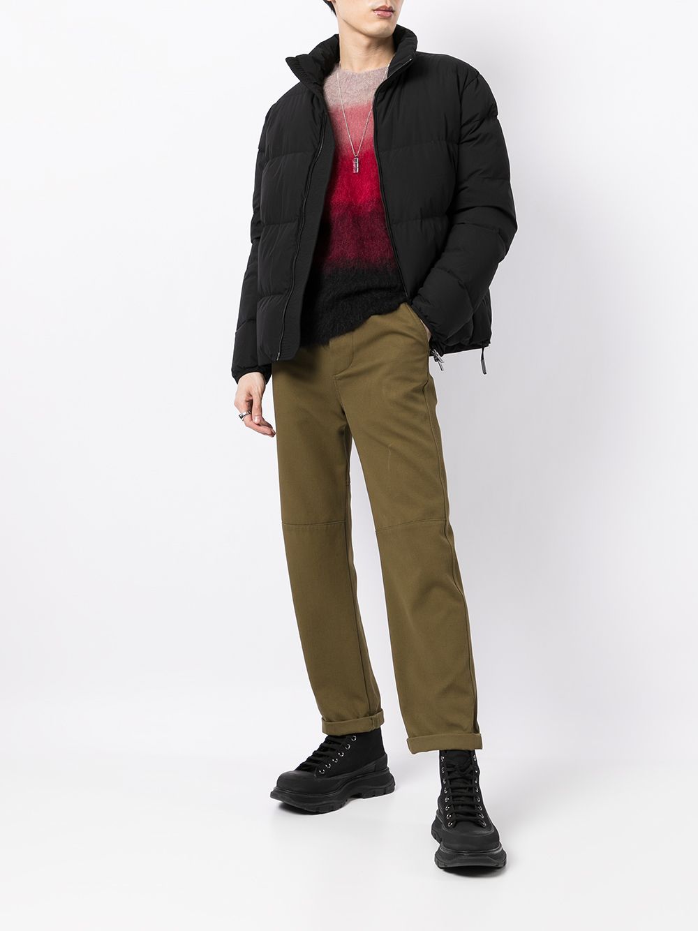 Emporio Armani Emporio Armani High-necked down jacket