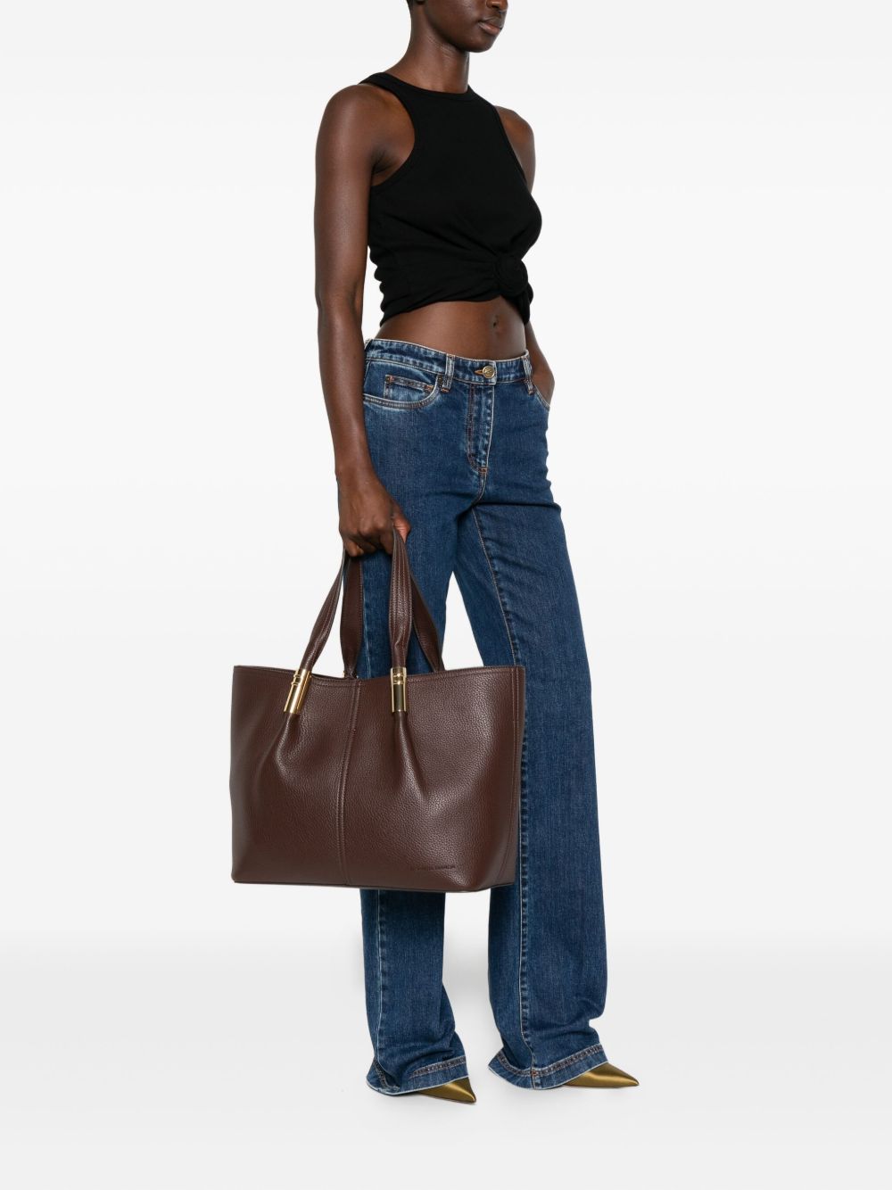 Elisabetta Franchi Elisabetta Franchi Large tote with logo details