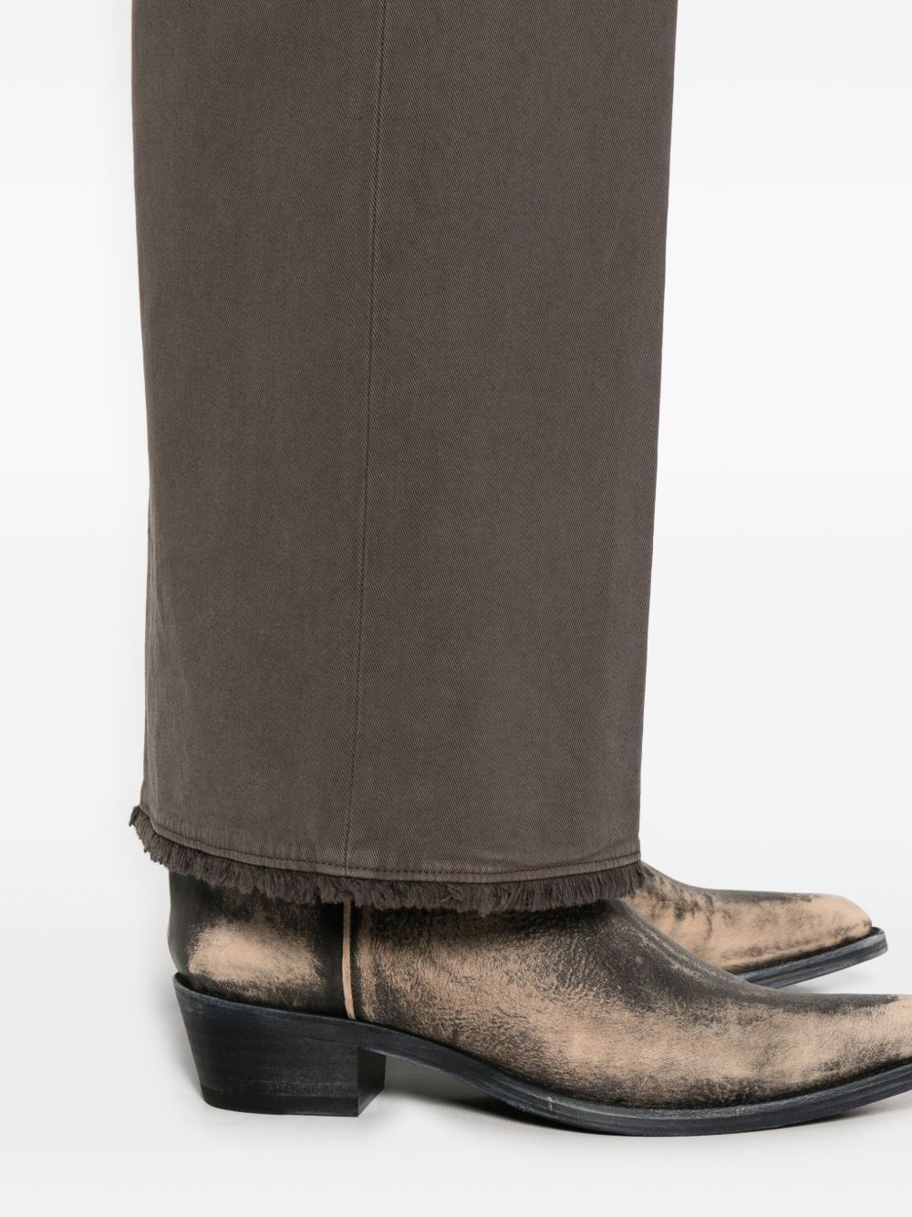 Via Masini 80 Trousers Brown