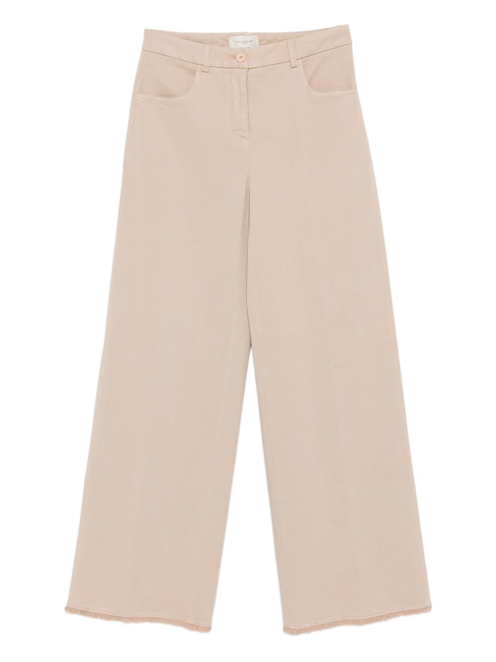 Via Masini 80 Trousers Beige