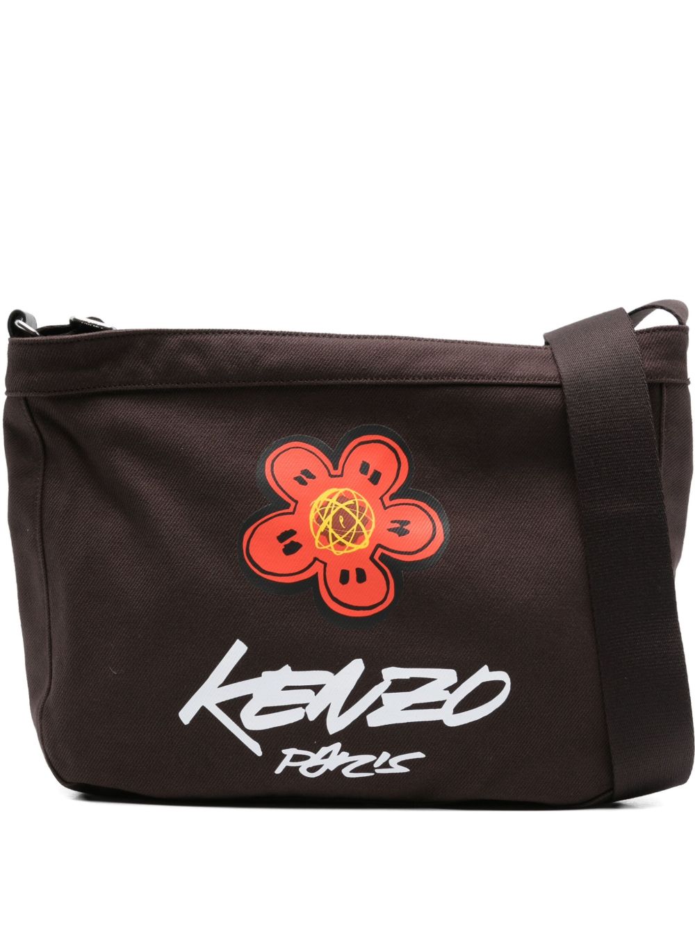KENZO FUTURA KENZO FUTURA Kenzo x Futura 2000' large crossbody bag 'Kenzo Utility' in canvas