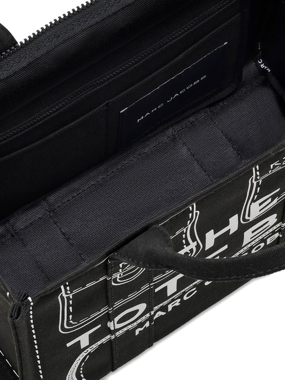 Marc Jacobs Marc Jacobs The Trompe L'Oeil Cargo Canvas Medium Tote Bag