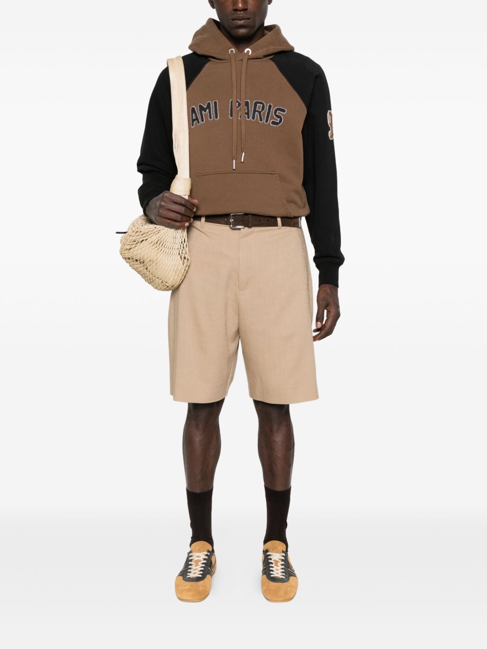 Ami Paris Ami Paris Sweaters Brown