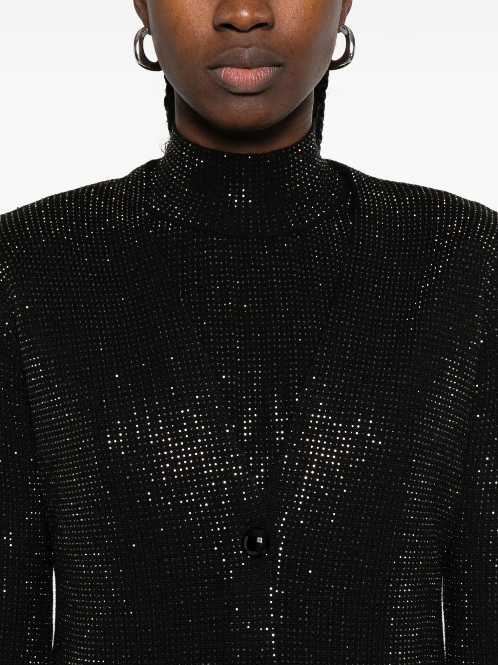 Emporio Armani Emporio Armani Embellished button jacket