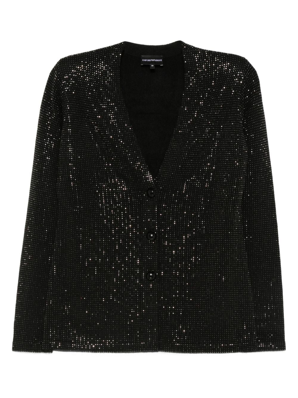 Emporio Armani Emporio Armani Embellished button jacket