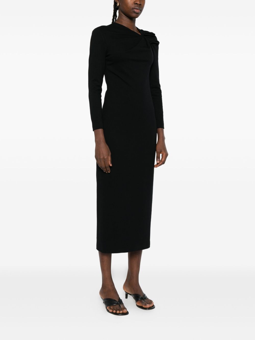 Emporio Armani Emporio Armani Bow-detail dress