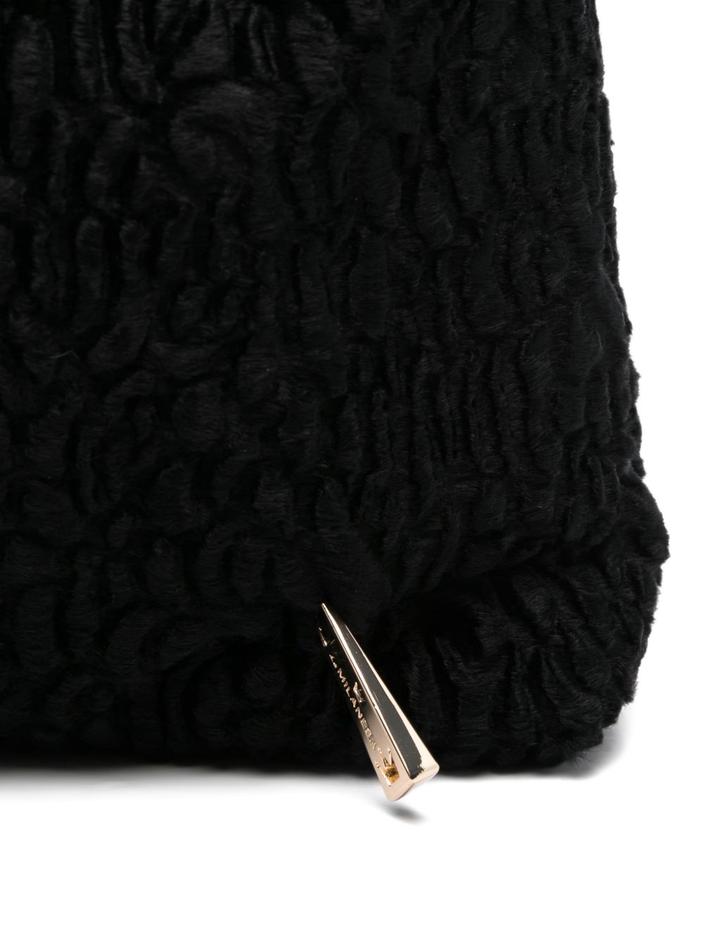 La Milanesa La Milanesa Textured tote bag