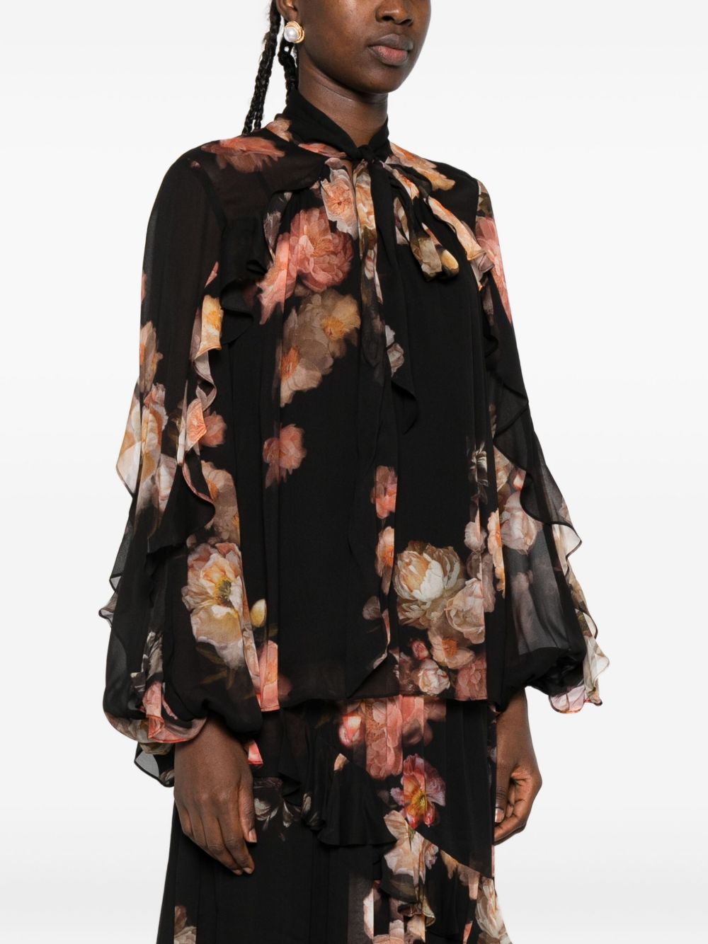 Zimmermann Zimmermann Hypnotic Printed Blouse