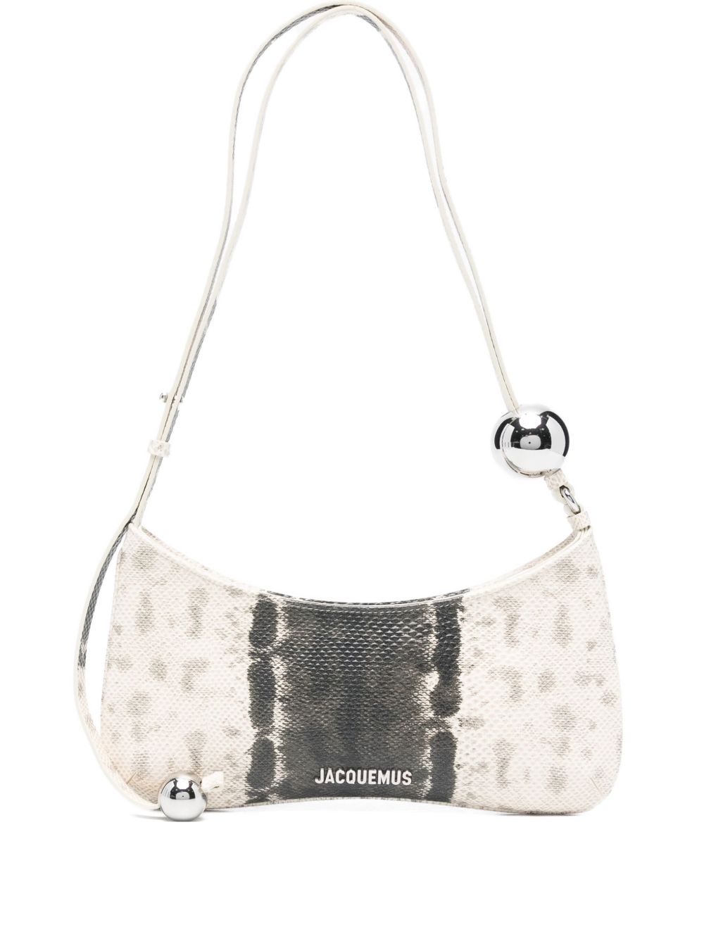 JACQUEMUS JACQUEMUS The Bisou Perle ball-embellished shoulder bag