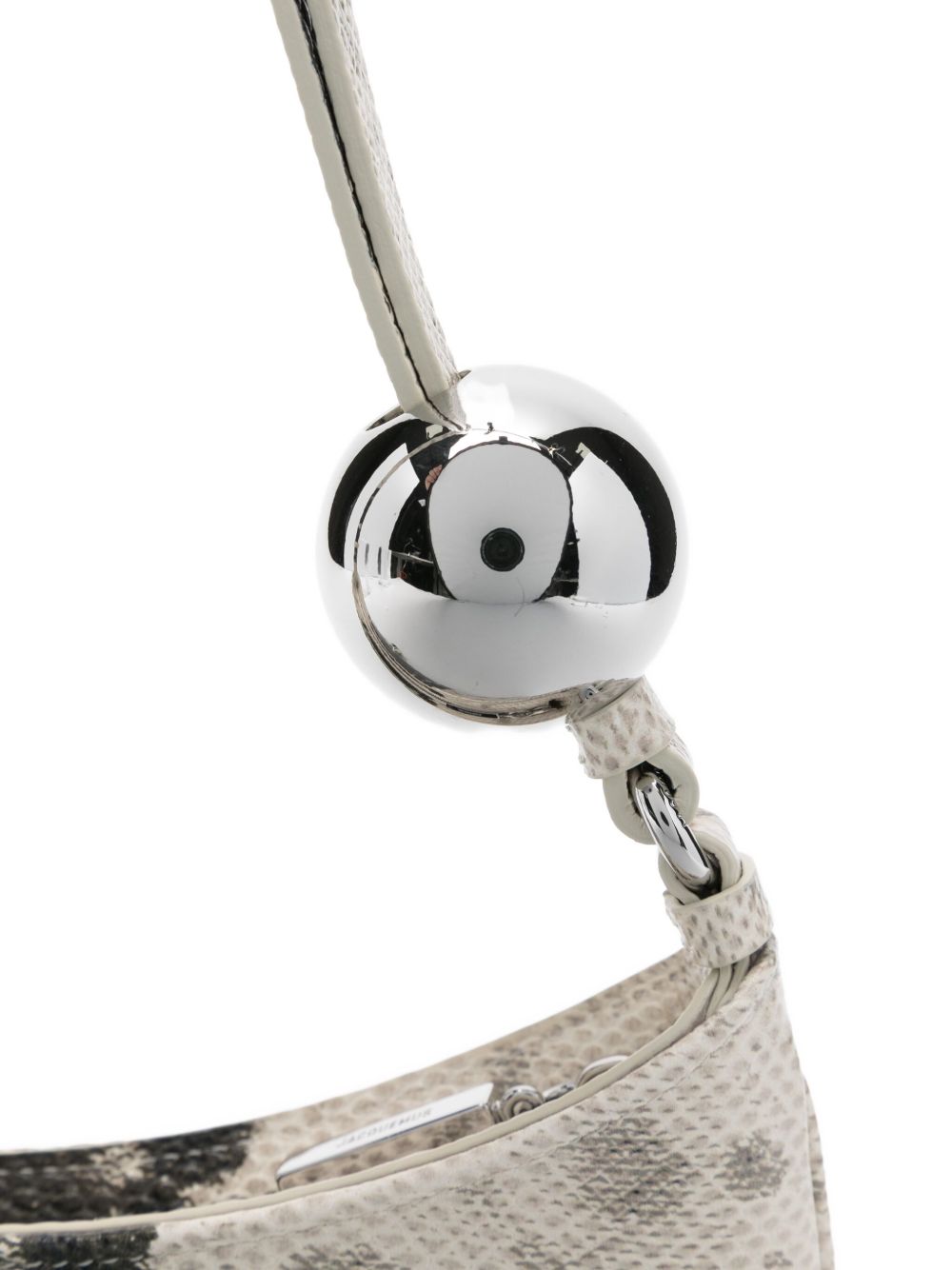 JACQUEMUS JACQUEMUS The Bisou Perle ball-embellished shoulder bag