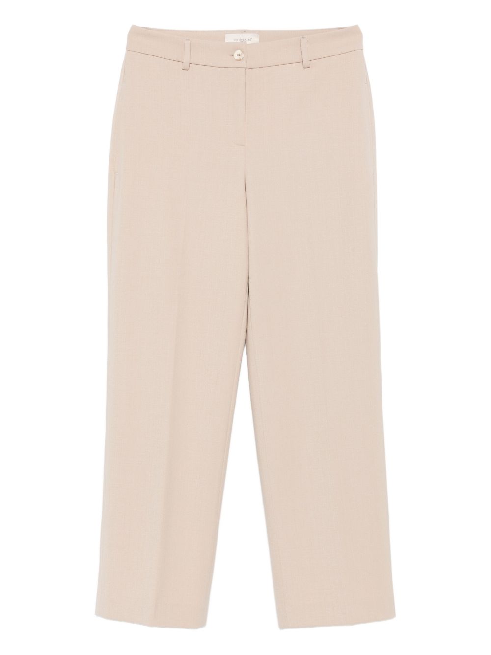 Via Masini 80 Trousers Beige
