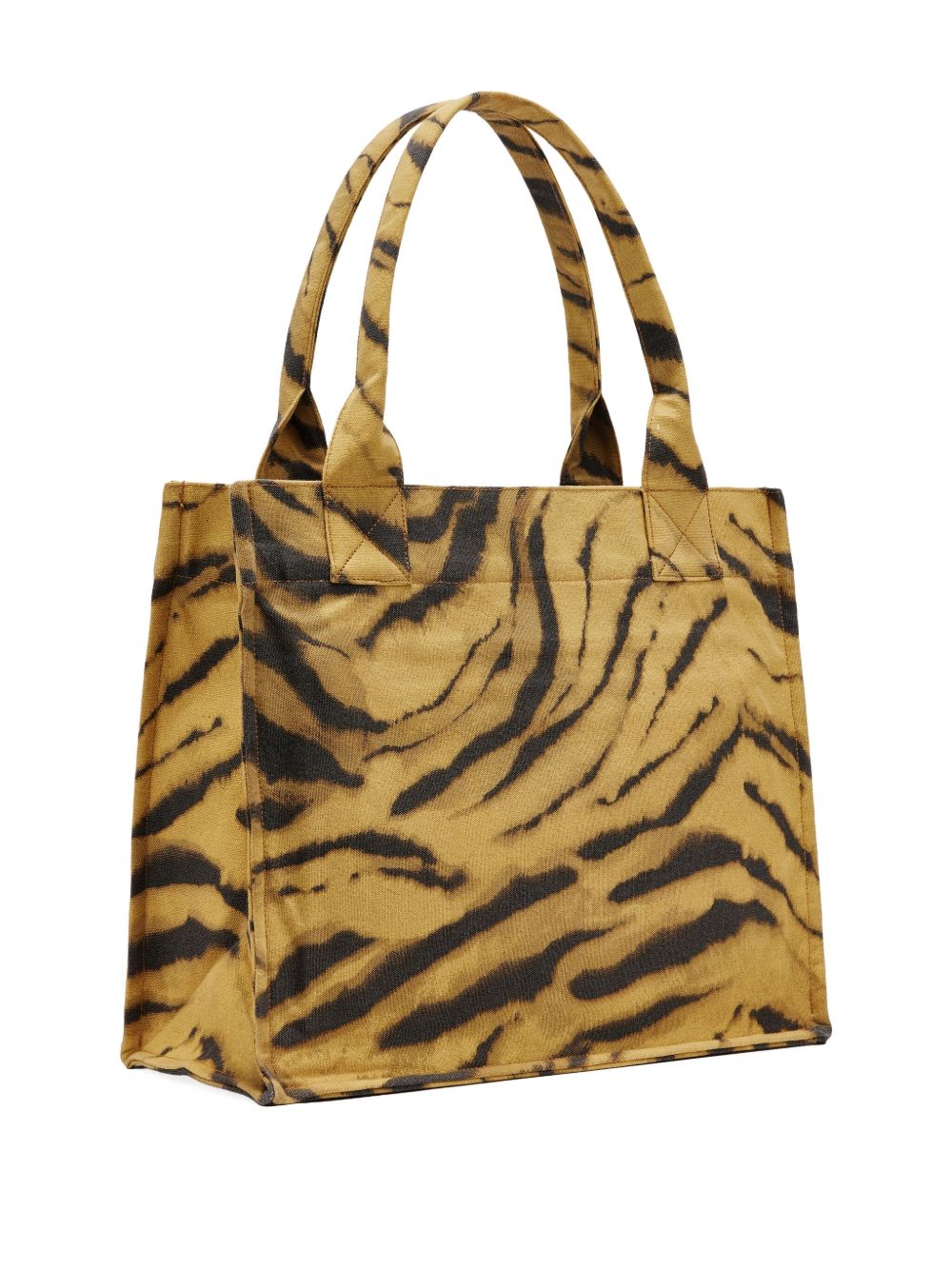 Ganni Ganni Zebra Print Large Tote