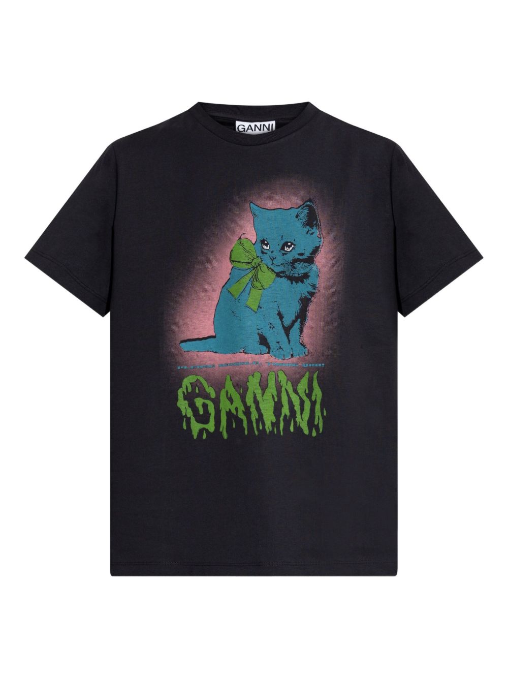 Ganni GANNI T-shirts and Polos Grey