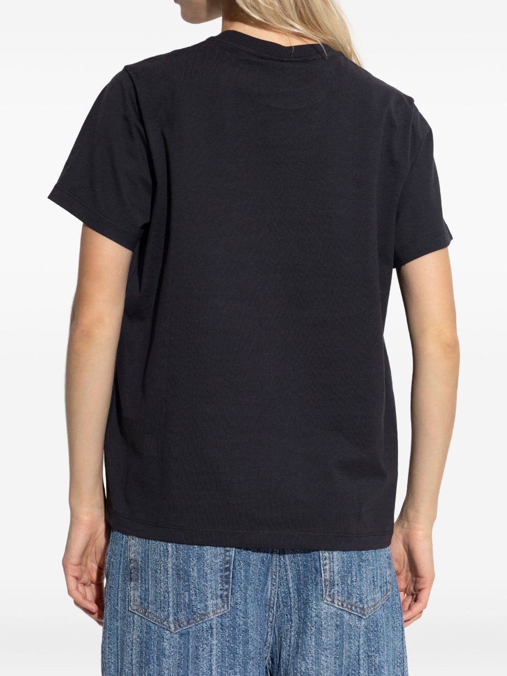 Ganni GANNI T-shirts and Polos Grey