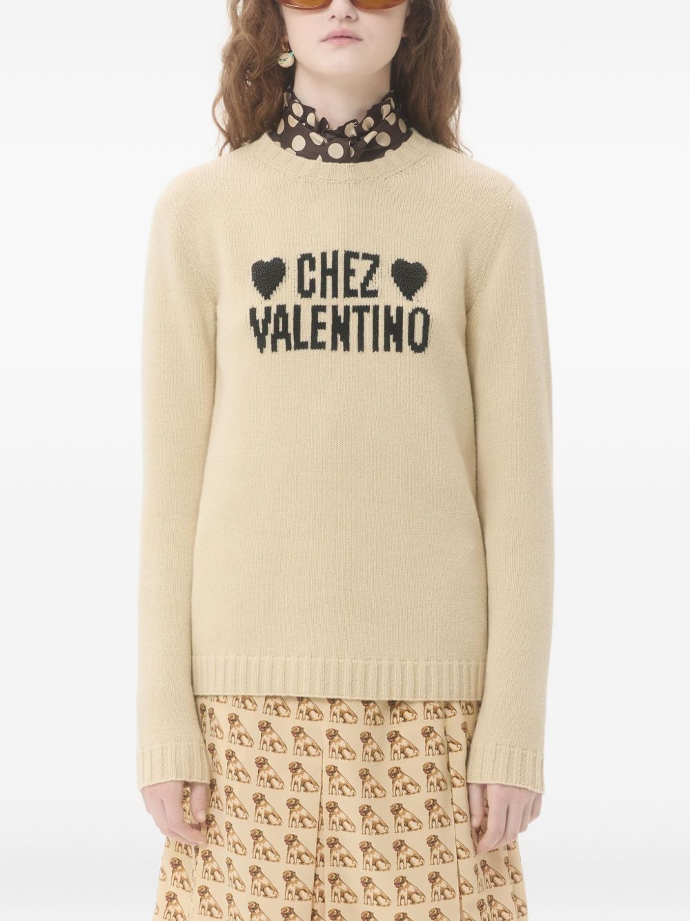 Valentino Valentino Chez Valentino Sweater
