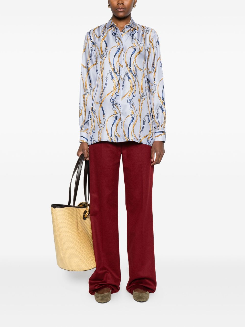 ARCHIVIO '67 ARCHIVIO '67 Shirts Clear Blue