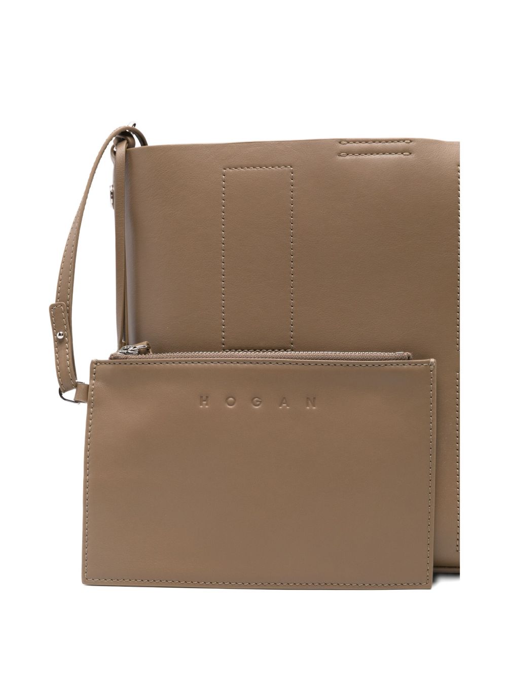 Hogan Pre Hogan Pre Hocket small leather hobo bag