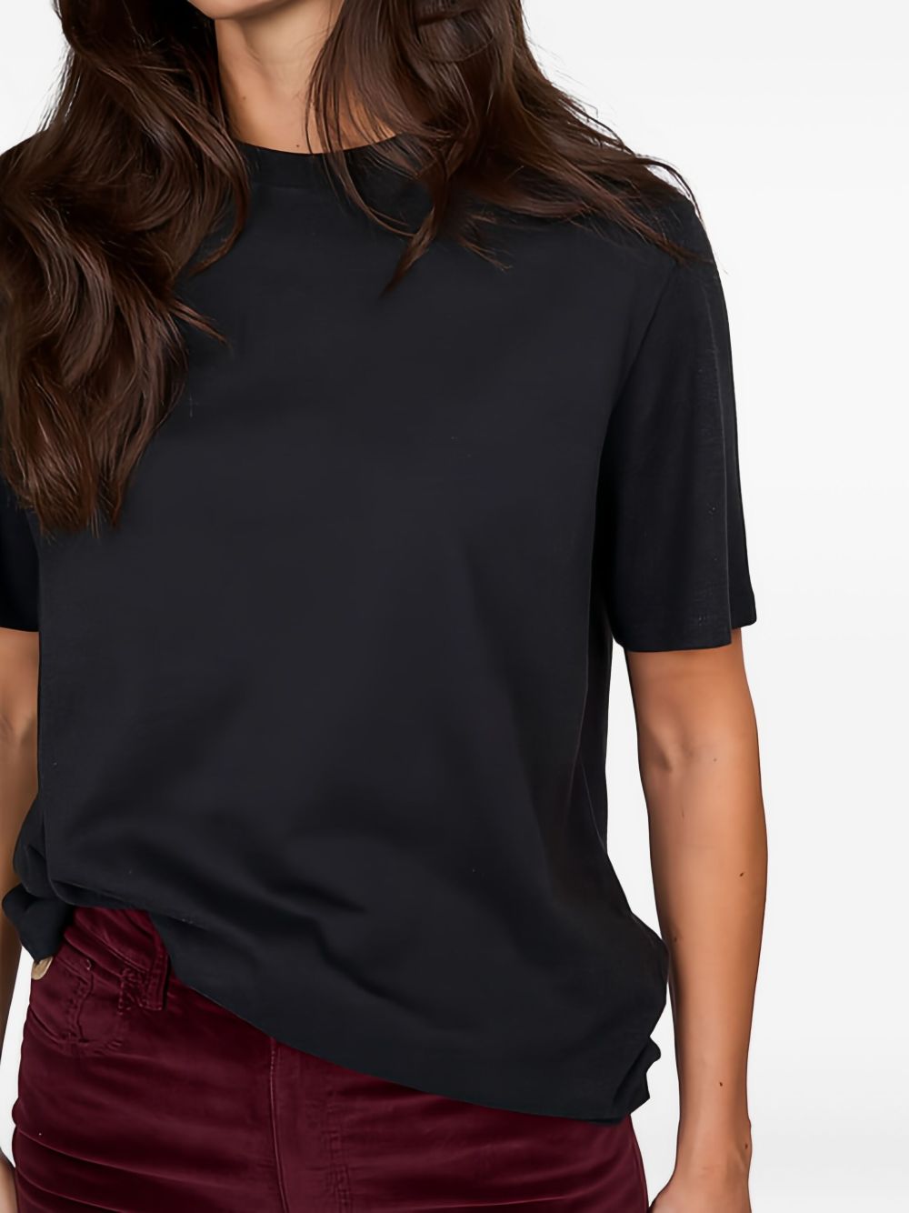 Majestic Majestic T-shirts and Polos Black