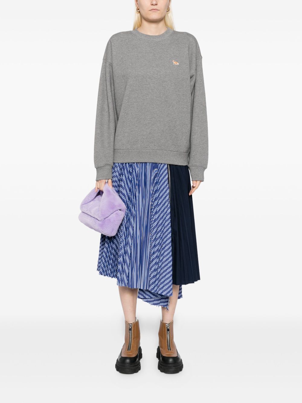 Maison Kitsuné Maison Kitsuné Sweatshirt with embroidery