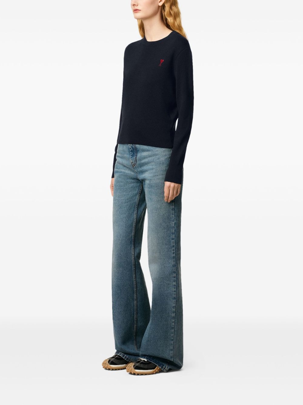 Ami Paris Ami Paris Sweaters Blue