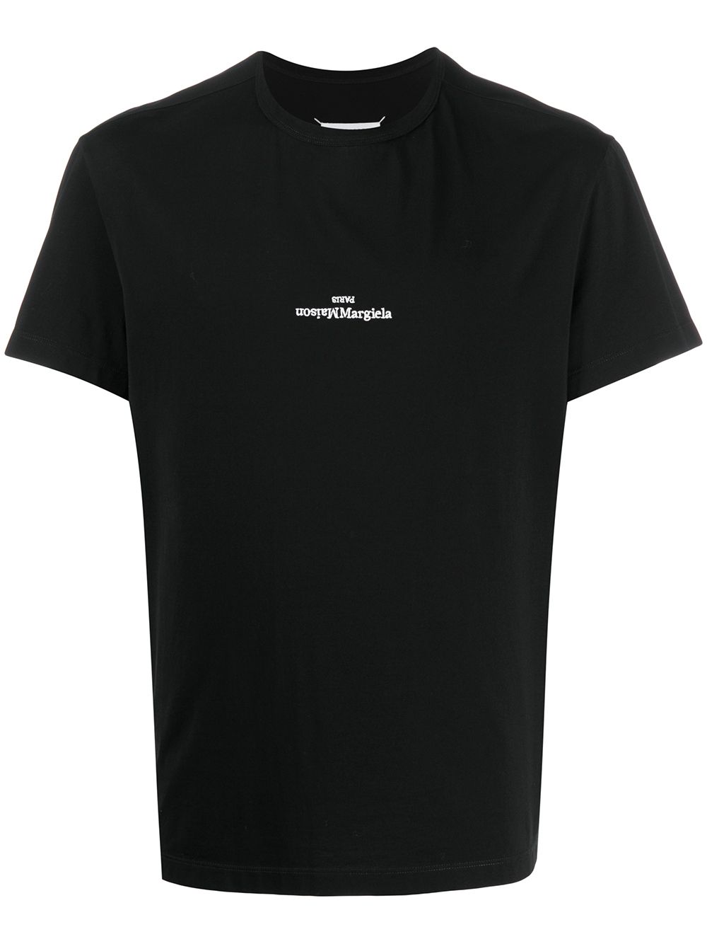 Maison Margiela Maison Margiela Distorted-logo cotton T-shirt