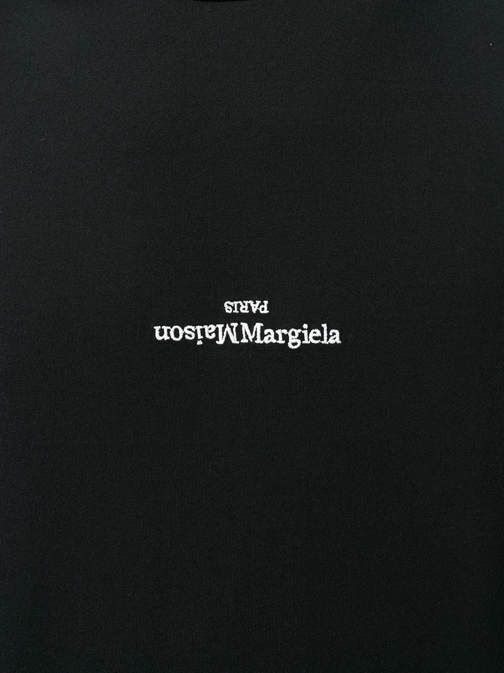 Maison Margiela Maison Margiela Distorted-logo cotton T-shirt