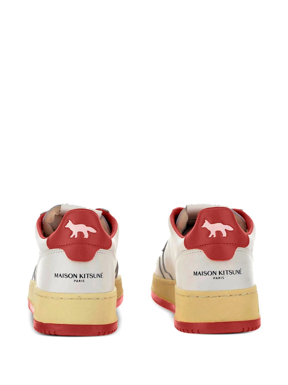 Autry X MAISON KITSUNE AUTRY X MAISON KITSUNE Sneakers Red
