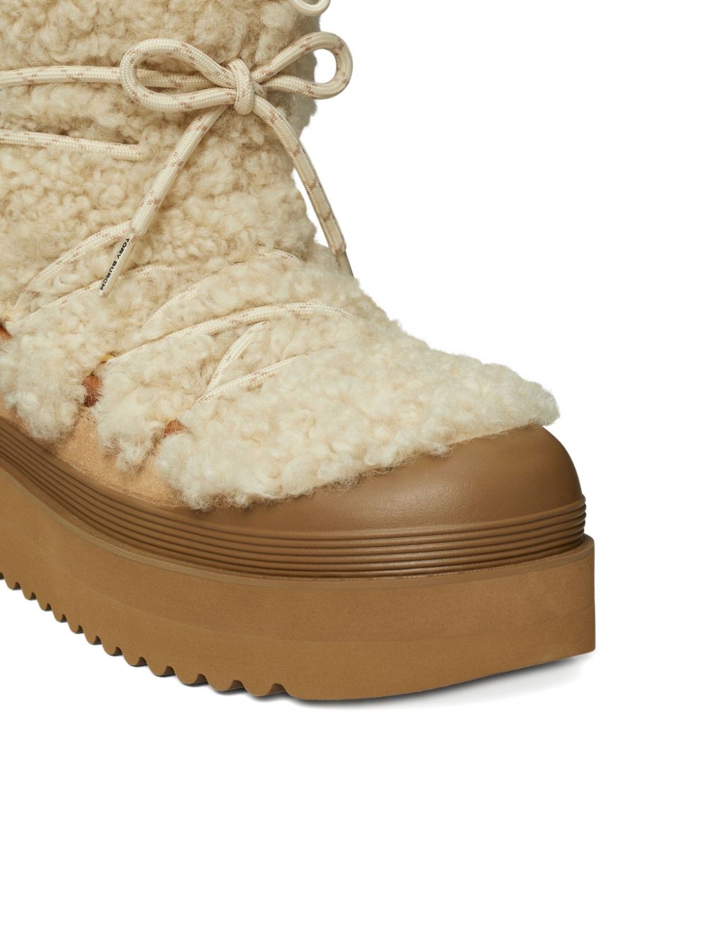 Tory Burch Tory Burch Mellow Shearling Platform Boots.