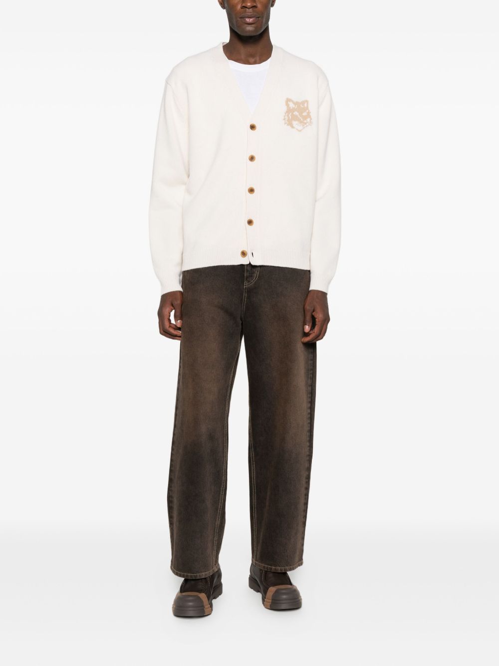 Maison Kitsuné Maison Kitsuné MAISON KITSUNE' Sweaters Beige