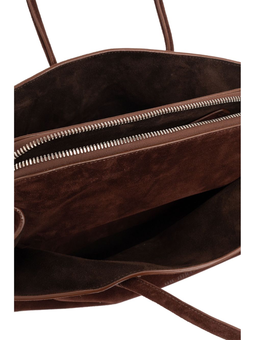 The Attico ''La Passeggiata Medium'' Light Chocolate Top Handle