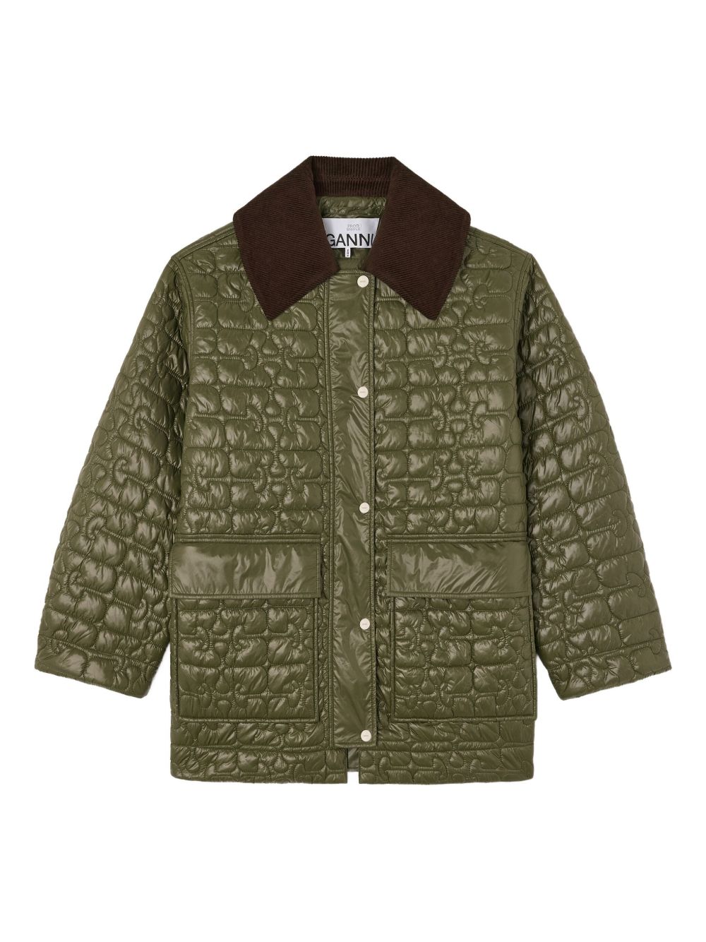 GANNI Jackets Green