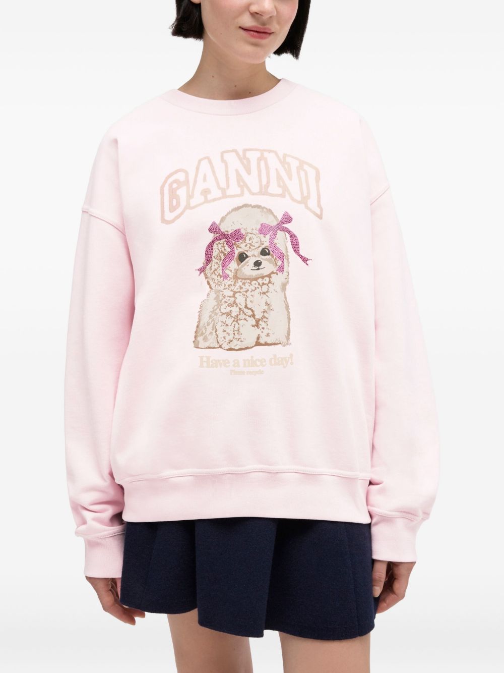Ganni GANNI Sweaters Pink