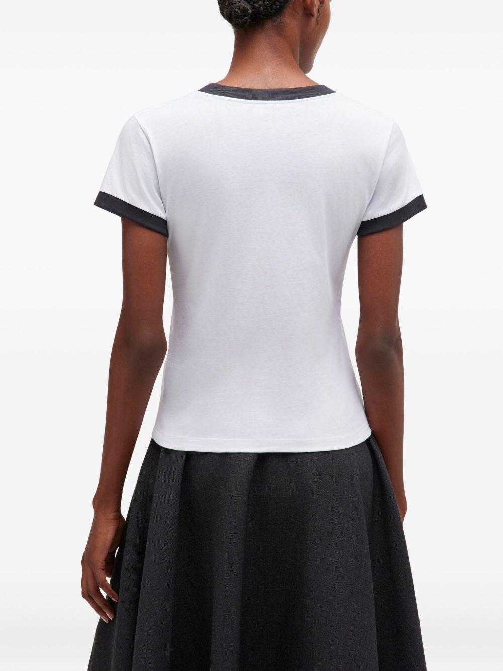 Ganni GANNI T-shirts and Polos White