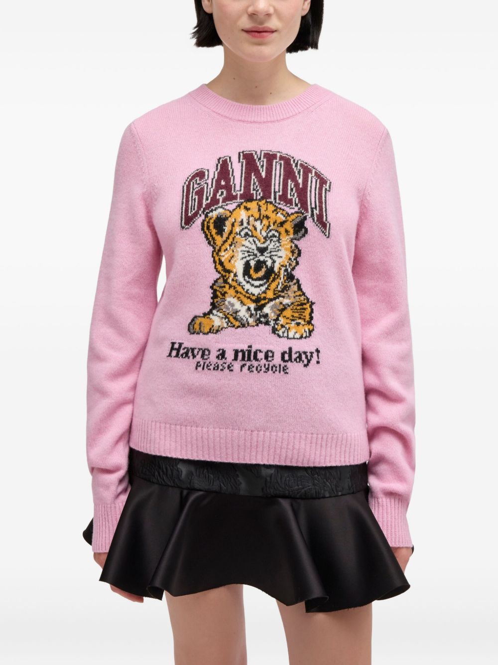 Ganni GANNI Sweaters Pink