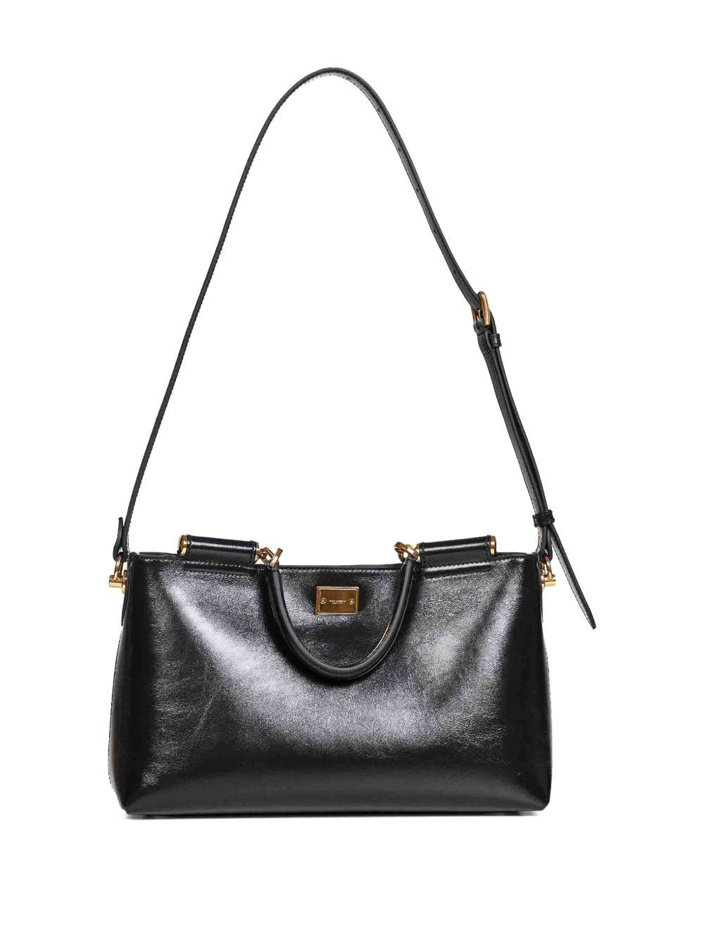 Dolce & Gabbana-Vittoria leather tote bag